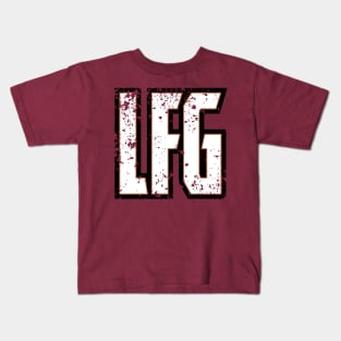 LFG Let’s F'ing Go Tampa Bay Football Practice Jersey Kids T-Shirt